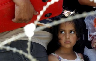 Macedonia Migrants (ANSA/AP Photo/Boris Grdanoski)